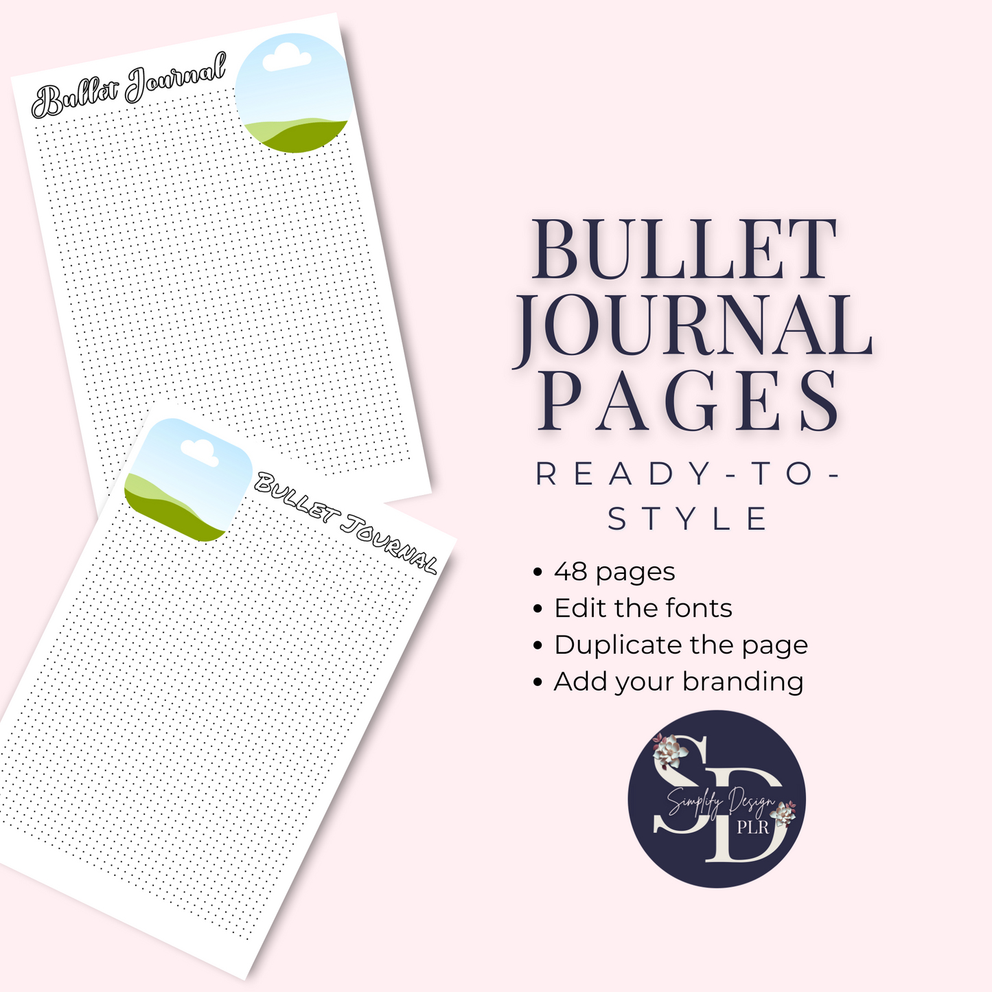 Ready to Style Journal Pages