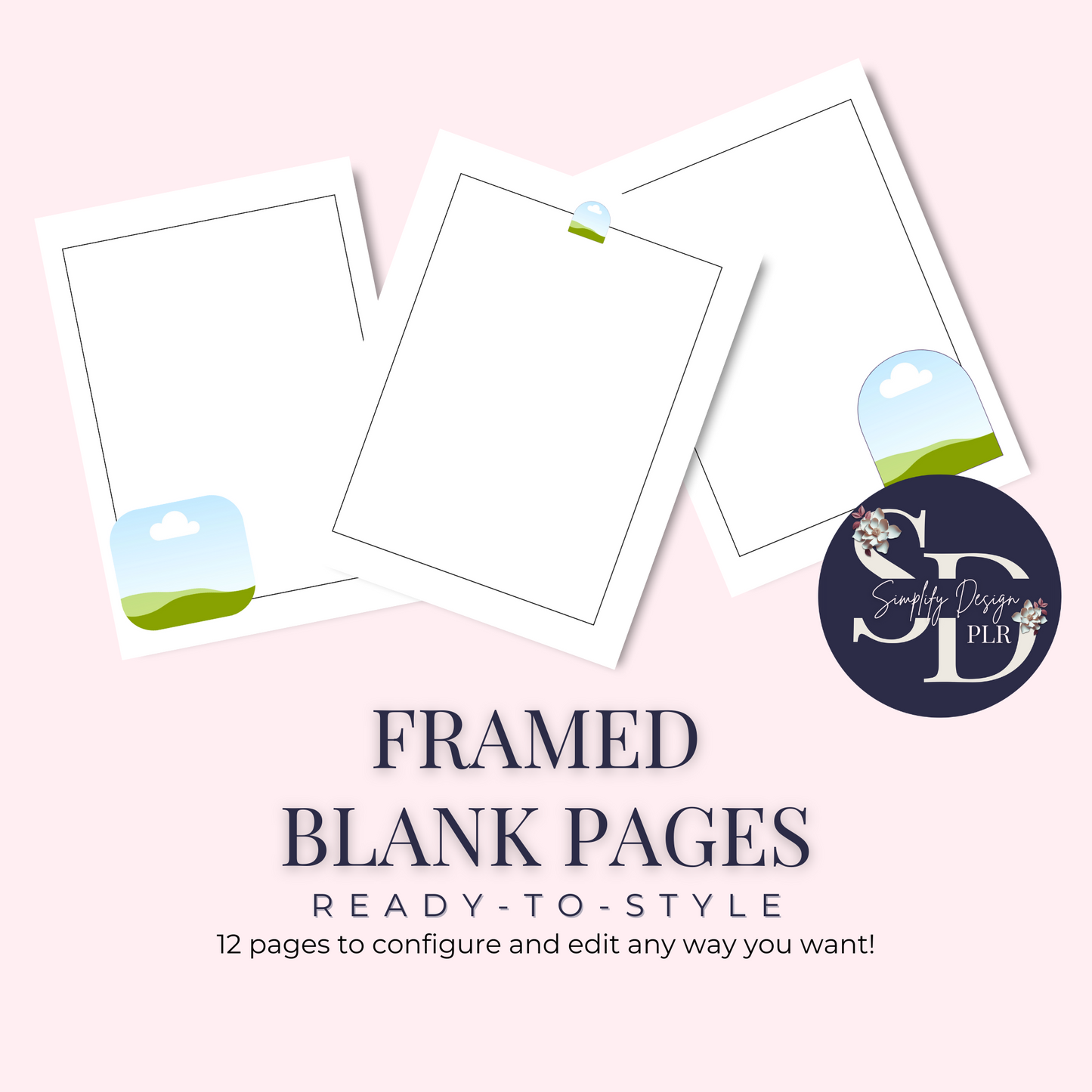 Ready to Style Pack of Pages