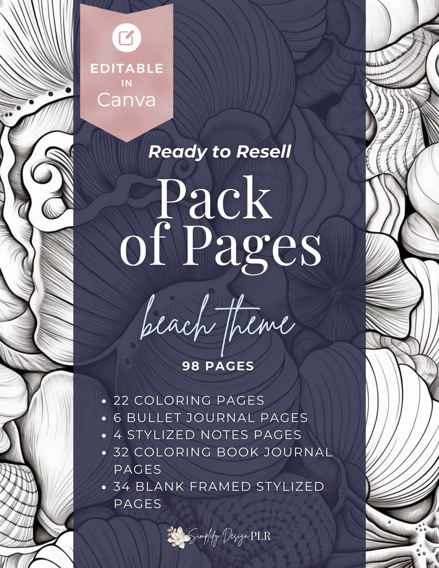 Pack of Pages: Beach Theme