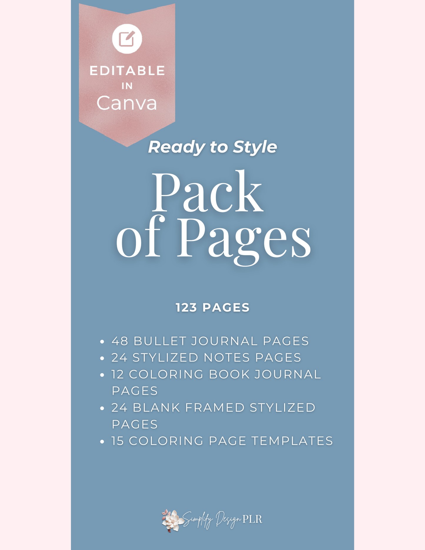 Ready to Style Pack of Pages