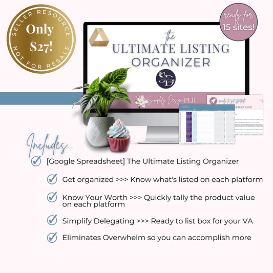 The Ultimate Listing Organizer