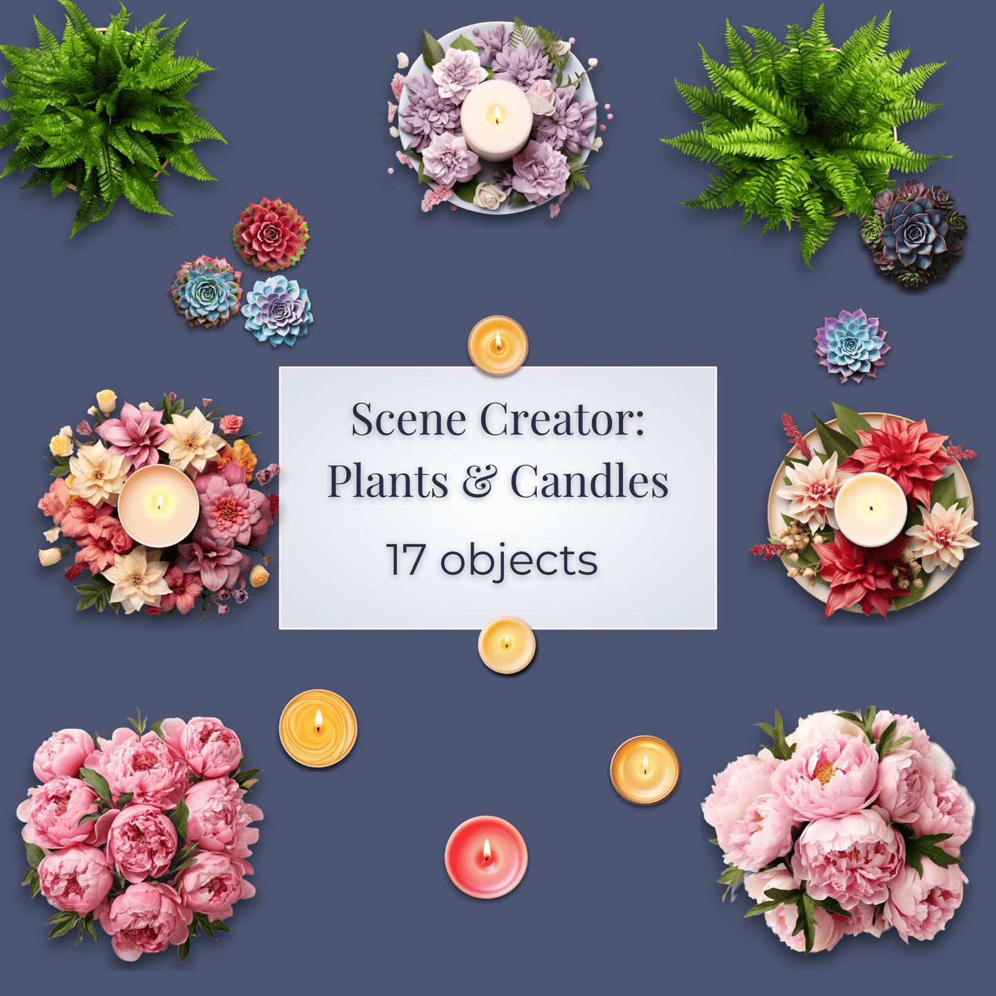 Seller Resources: Plants & Candles | 13 Objects